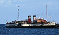 * Nomination The Paddle Steamer Waverley moored at Swanage in Dorset,Uk, taken in late evening light. --Herbythyme 16:14, 6 October 2009 (UTC) * Promotion  Comment I'd use a different crop: less water, cut off a bit on the left. -- H005 16:17, 6 October 2009 (UTC) I hate giving crop advice but I think you are right :). Refresh cache if necessary, amended. I left the red bouy in as I think it ads something! -Herbythyme 16:25, 6 October 2009 (UTC) Great, much better now, although personally I'd keep the sky. Rule of thirds is a good advisor here I think. -- H005 16:47, 6 October 2009 (UTC) Done? :) -Herbythyme 16:50, 6 October 2009 (UTC) Ah, great now! :-) -- H005 19:55, 6 October 2009 (UTC)