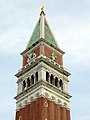 * Nomination: Campanile of St. Mark's Basilica tower. Geotaged via category. --Kozuch 21:17, 23 September 2009 (UTC) * Review  Comment bit tilt CCW --George Chernilevsky 07:22, 24 September 2009 (UTC)  Comment You can't add camera position to the category, as each image is taken from a different position. For instance, here it would be useful to know where the camera was, because only then you know which sides are shown. Can you do that? -- H005 17:32, 24 September 2009 (UTC)